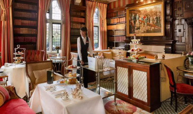 afternoon tea at milestone hotel overlooking kensington palace