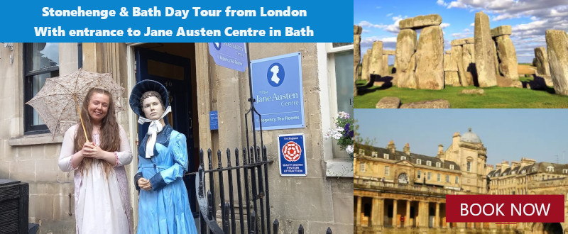stonehenge and bath with jane austen centre tour from london
