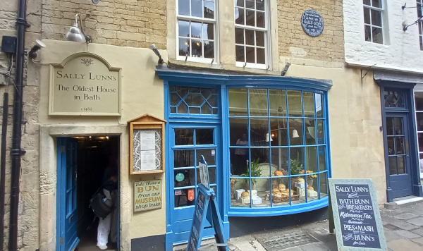 Sally Lunn's bun shop, Bath, UK