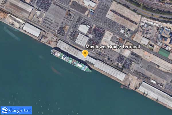 Mayflower cruise terminal Southampton