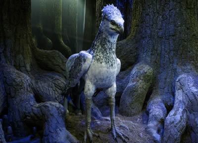 Buckbeak in Forbidden Forest at Warner Bros Studio Tour London (Image courtesy of Golden Tours)