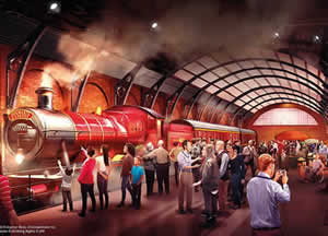 Hogwarts Express at Harry Potter Studio London