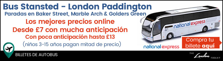 Bus desde el aeropuerto de Stansted al centro de Londres