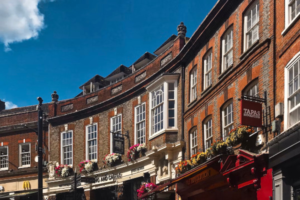 Windsor town, England