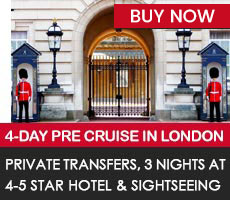 4 day pre cruise London tour with private transfers, accommodation and sightseeing in London