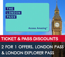 Ticket and pass offers in London