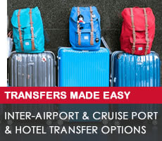 London transfers between airports, cruise ports and hotels