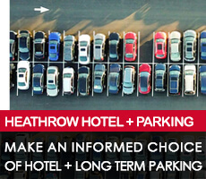 Heathrow hotel and long term car parking packages