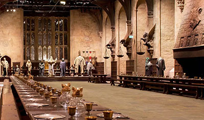 Great Hall from Harry Potter movies
