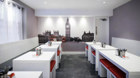 Hotel Meridiana, a bed and breakfast hotel in Kings Cross London
