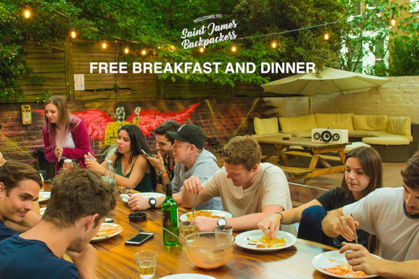 St James's Backpacker's Hostel, Earl's Court, London